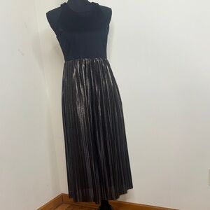 GAP Black Maxi Midi Sleeveless Dress Size 4